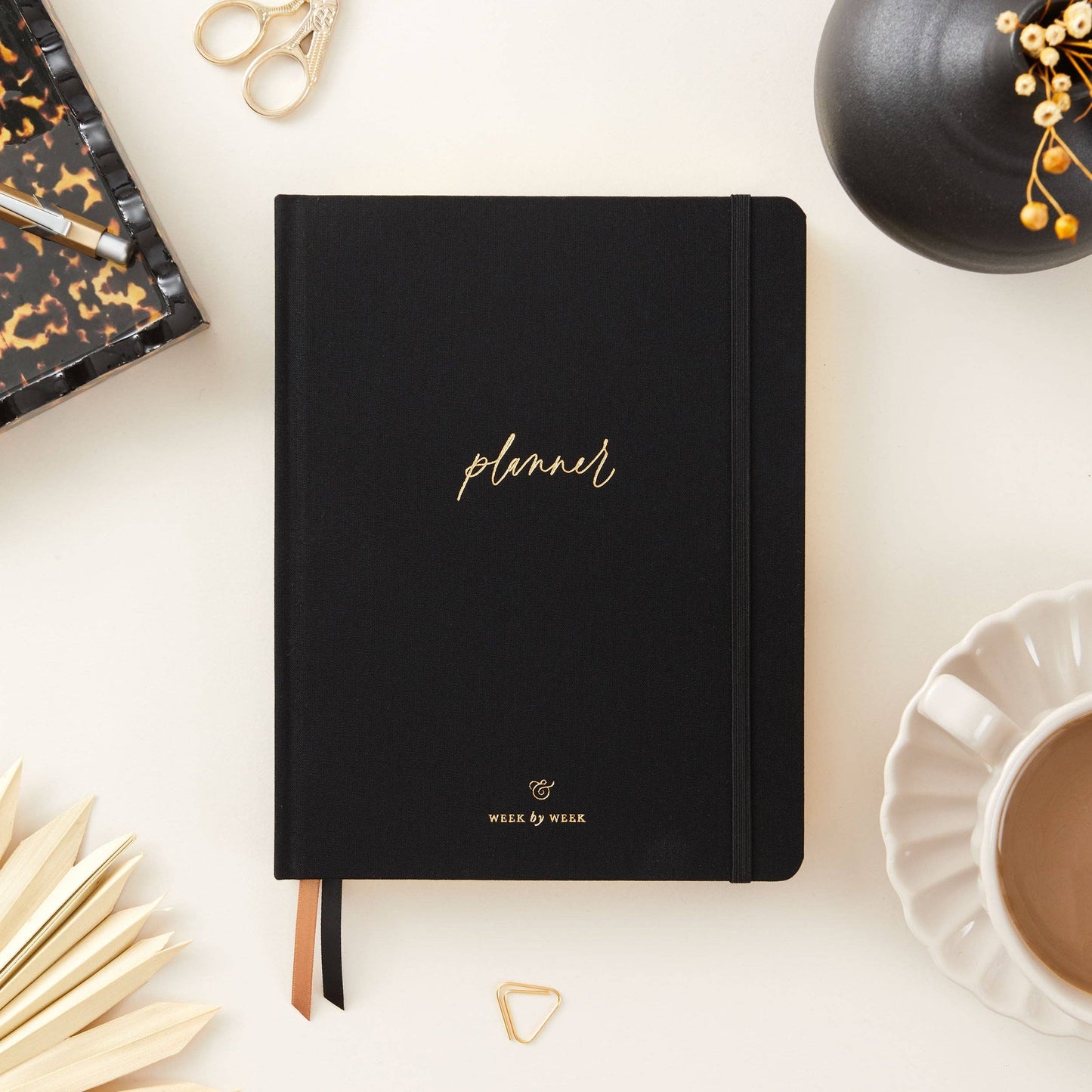 Undated Weekly Planner from Blush & Gold