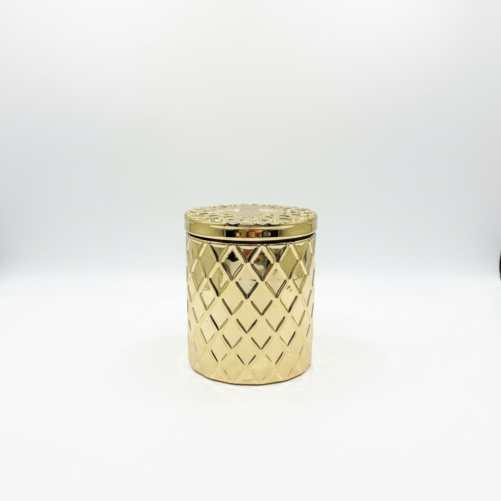 Golden Waves Candle