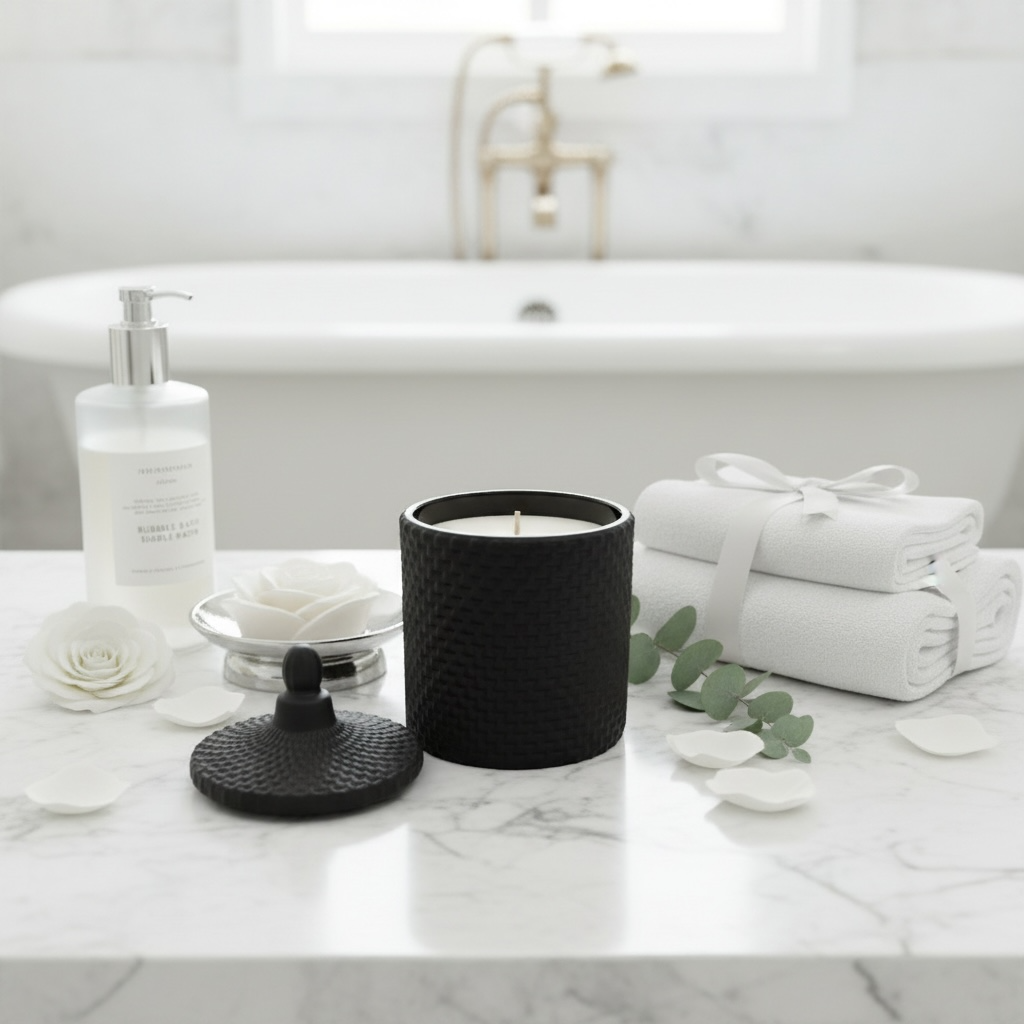 Midnight Black Luxe Candle