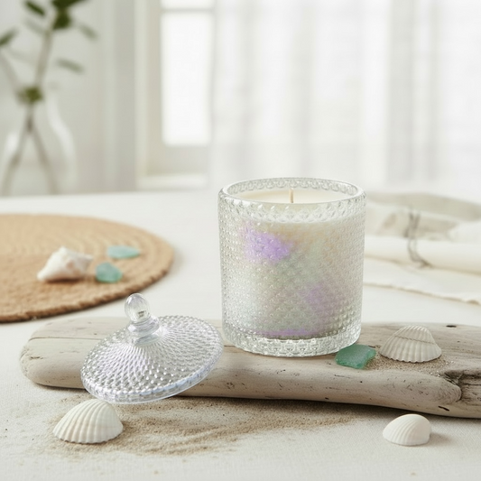 Coastal Iridescent Luxe Candle