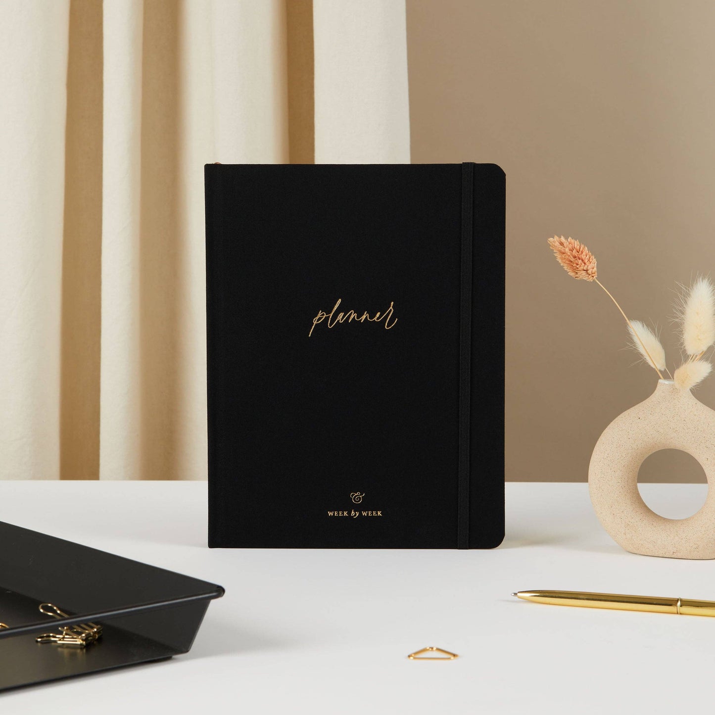 Undated Weekly Planner from Blush & Gold